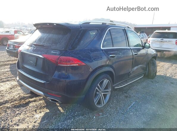 4JGFB4KB1NA717370 2022 MERCEDES-BENZ GLE 350 Dark Blue Հետևի աջ