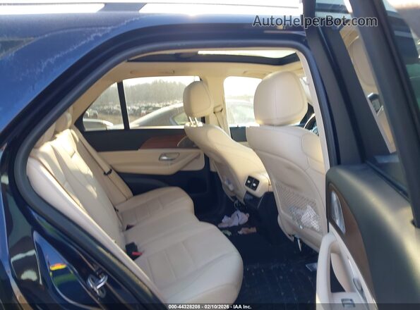 4JGFB4KB1NA717370 2022 MERCEDES-BENZ GLE 350 Dark Blue VIN կոդի պիտակի տեսք