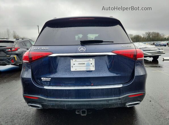 4JGFB4KB3MA495610 2021 MERCEDES-BENZ GLE Синий Вид сзади