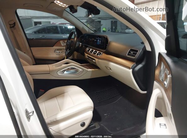 4JGFB4KB4MA423735 2021 MERCEDES-BENZ GLE 350 White Front interior view
