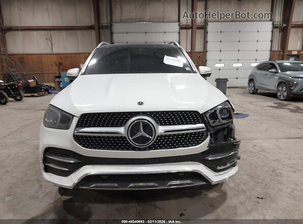 4JGFB4KB4MA423735 2021 MERCEDES-BENZ GLE 350 White Instrument cluster view