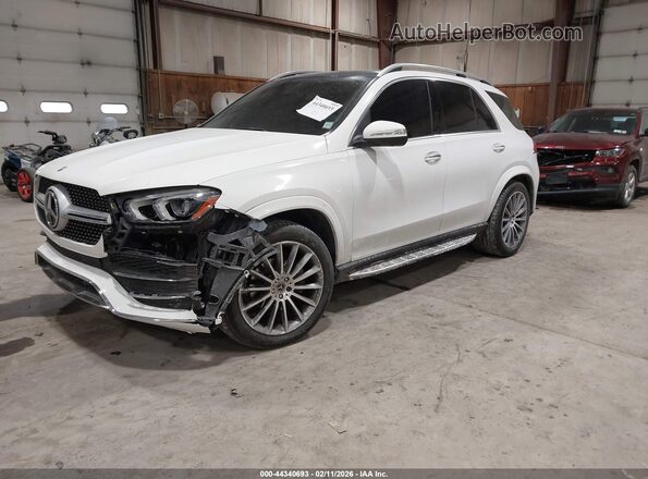 4JGFB4KB4MA423735 2021 MERCEDES-BENZ GLE 350 White Front left