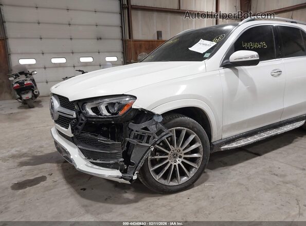 4JGFB4KB4MA423735 2021 MERCEDES-BENZ GLE 350 White Front view