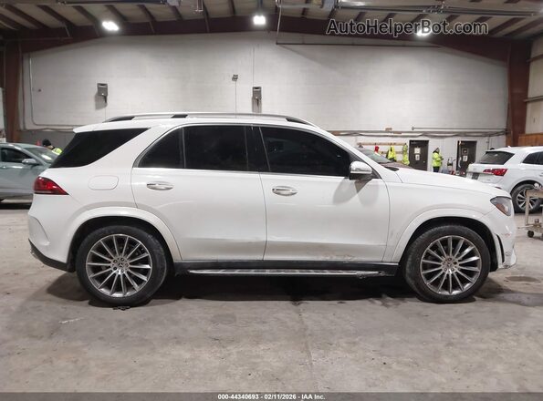 4JGFB4KB4MA423735 2021 MERCEDES-BENZ GLE 350 White Rear interior view