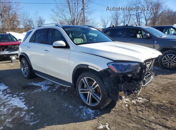 4JGFB4KB4NA731652 2022 MERCEDES-BENZ GLE Белый Передняя правая четверть