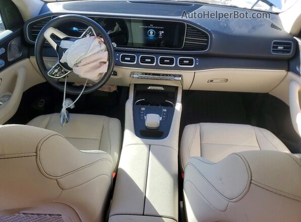 4JGFB4KB4NA731652 2022 MERCEDES-BENZ GLE Белый Вид панели приборов