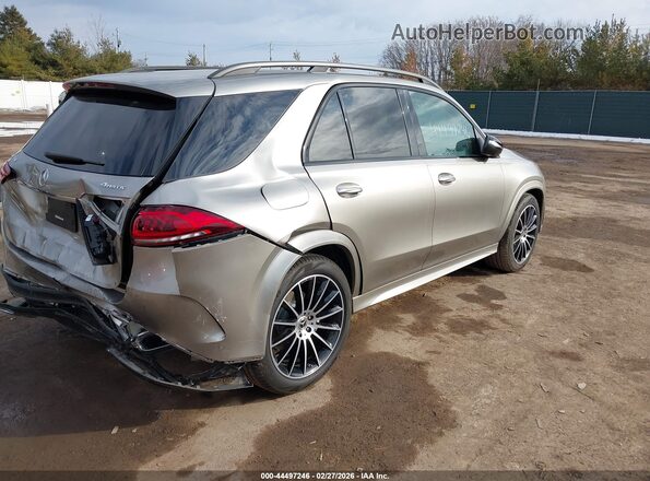 4JGFB4KB7MA523439 2021 MERCEDES-BENZ GLE 350 Gold Trasero derecho