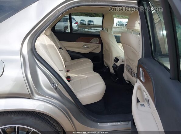 4JGFB4KB7MA523439 2021 MERCEDES-BENZ GLE 350 Gold Vista de la etiqueta del VIN