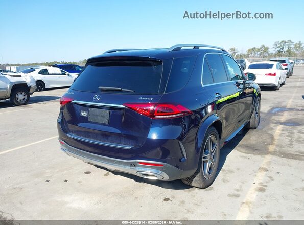 4JGFB4KB8MA329079 2021 MERCEDES-BENZ GLE 350 Blue Tył prawy