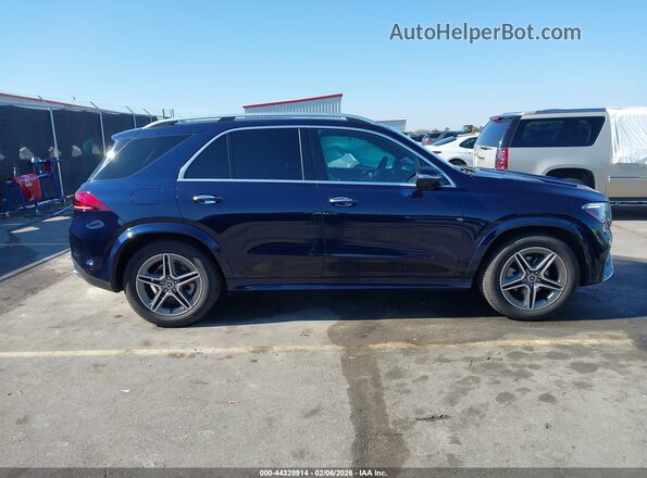 4JGFB4KB8MA329079 2021 MERCEDES-BENZ GLE 350 Blue Widok wnętrza z tyłu