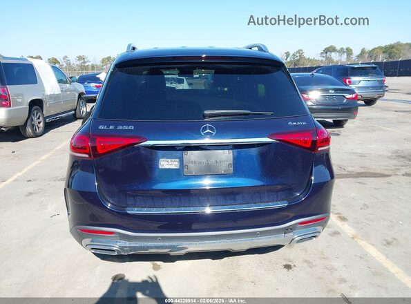 4JGFB4KB8MA329079 2021 MERCEDES-BENZ GLE 350 Blue 