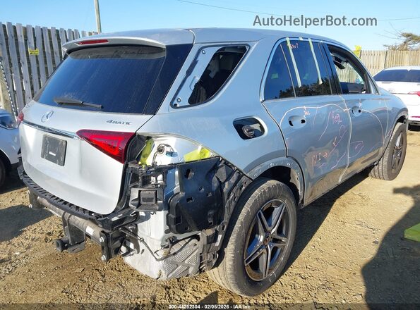 4JGFB4KB8MA417114 2021 MERCEDES-BENZ GLE 350 Silver Задня права чверть