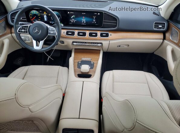 4JGFB4KB9NA741657 2022 MERCEDES-BENZ GLE White Dashboard view