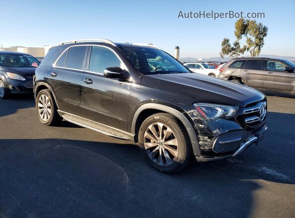 4JGFB4KE5LA031985 2020 MERCEDES-BENZ GLE Черный Передняя правая четверть