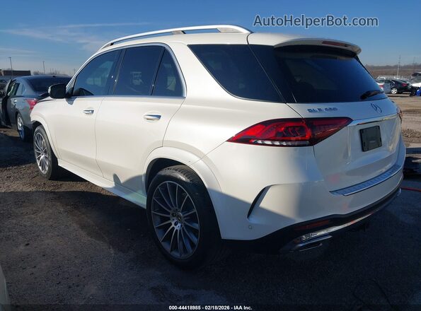 4JGFB5KB1NA660352 2022 MERCEDES-BENZ GLE 450 White უკანა მარცხენა