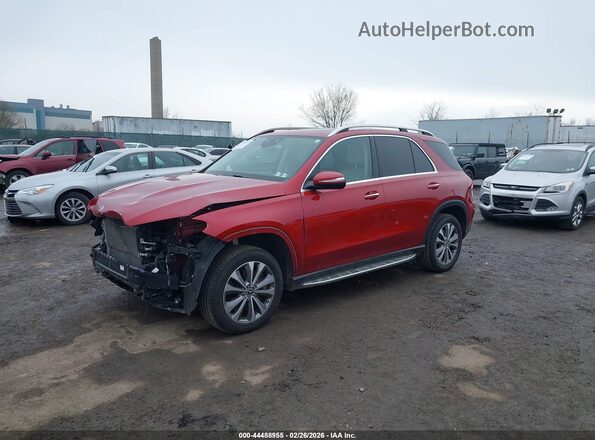 4JGFB5KB1PA895224 2023 MERCEDES-BENZ GLE 450 Red Przód lewy