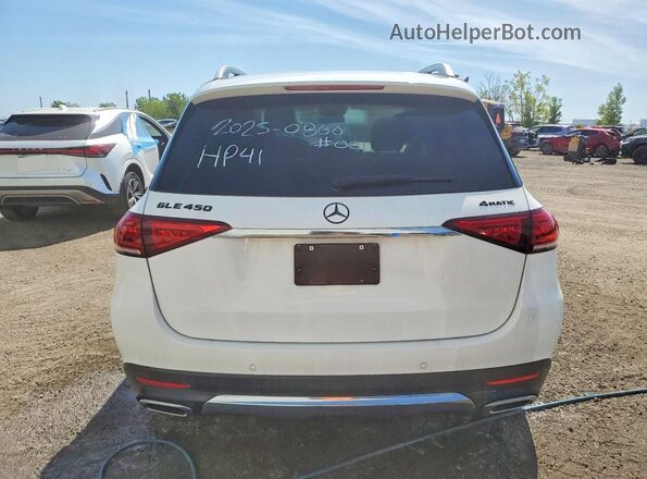 4JGFB5KB2LA073512 2020 MERCEDES-BENZ GLE White Вид ззаду
