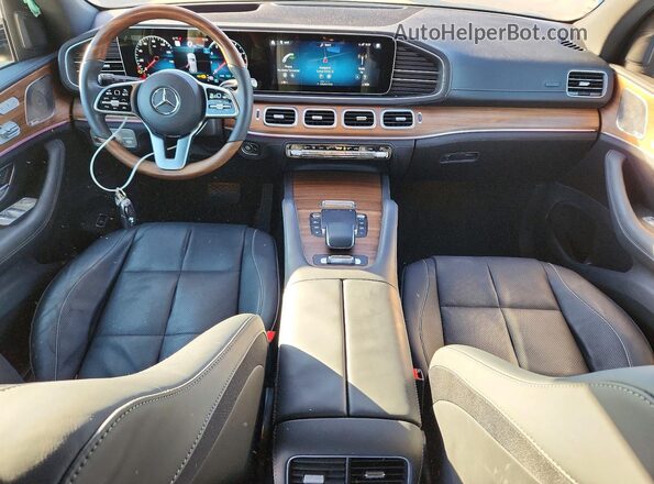 4JGFB5KB4NA775642 2022 MERCEDES-BENZ GLE Silver Widok deski rozdzielczej