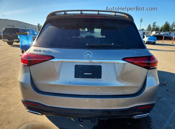 4JGFB5KB4NA775642 2022 MERCEDES-BENZ GLE Silver Widok z tyłu
