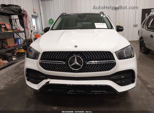 4JGFB5KB7MA561064 2021 MERCEDES-BENZ GLE 450 White Вид щитка приладів