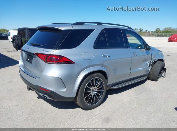 4JGFB5KB8NA708672 2022 MERCEDES-BENZ GLE 450 Silver Задня права чверть