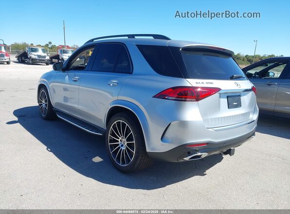 4JGFB5KB8NA708672 2022 MERCEDES-BENZ GLE 450 Silver Задня ліва чверть