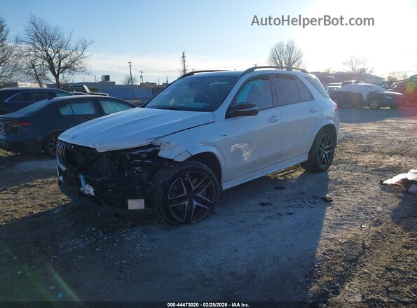 4JGFB6BB3RB111371 2024 MERCEDES-BENZ AMG GLE 53 White Առջևի ձախ երեք քառորդ տեսարան