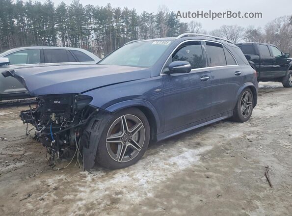 4JGFB6BB8RB025506 2024 MERCEDES-BENZ GLE Синий Задняя левая четверть