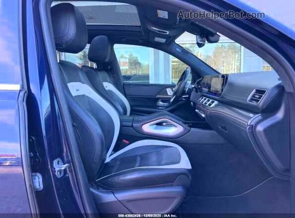 4JGFB8KB8NA820535 2022 MERCEDES-BENZ GLE Blue Front view