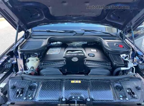 4JGFB8KB8NA820535 2022 MERCEDES-BENZ GLE Blue Front interior view