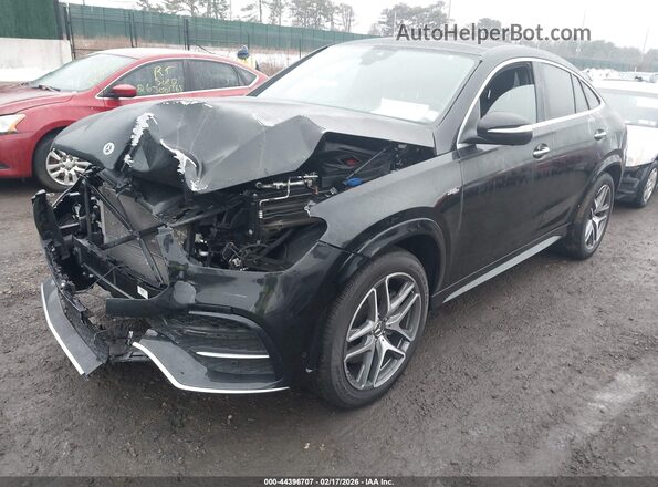 4JGFD6BB5MA288853 2021 MERCEDES-BENZ AMG GLE 53 COUPE Black წინა მარცხენა ხედი სამი მეოთხედიდან
