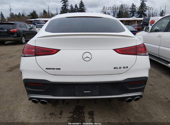 4JGFD6BB5MA355628 2021 MERCEDES-BENZ AMG GLE 53 COUPE White 