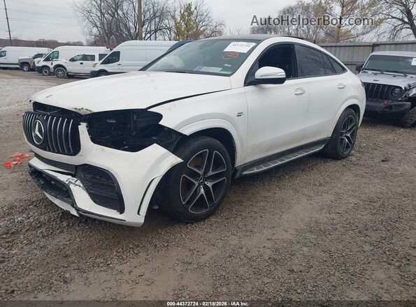 4JGFD6BB6MA329104 2021 MERCEDES-BENZ AMG GLE 53 COUPE White Przód lewy