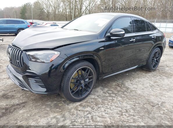 4JGFD6BB7RB230566 2024 MERCEDES-BENZ AMG GLE 53 COUPE Черный Передняя левая четверть