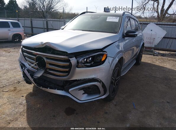 4JGFF5KE0RB156325 2024 MERCEDES-BENZ GLS 450 Light Blue Передня ліва чверть