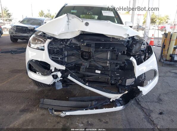 4JGFF5KE2NA687722 2022 MERCEDES-BENZ GLS 450 White Widok zestawu wskaźników