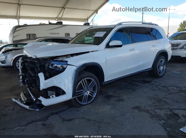 4JGFF5KE2NA687722 2022 MERCEDES-BENZ GLS 450 White Przód lewy