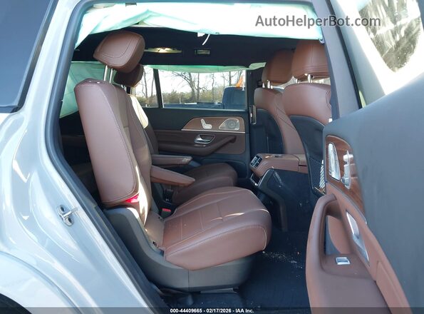 4JGFF5KE2SB341093 2025 MERCEDES-BENZ GLS 450 Gray Vista de la etiqueta del VIN
