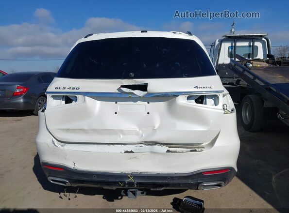 4JGFF5KE8RB100908 2024 MERCEDES-BENZ GLS 450 White Vista frontal