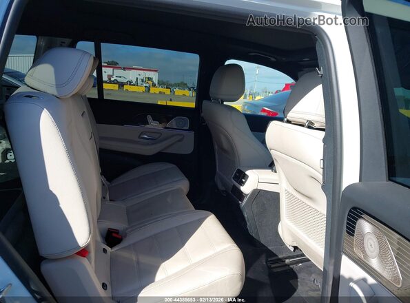 4JGFF5KE8RB100908 2024 MERCEDES-BENZ GLS 450 White Vista de la etiqueta del VIN