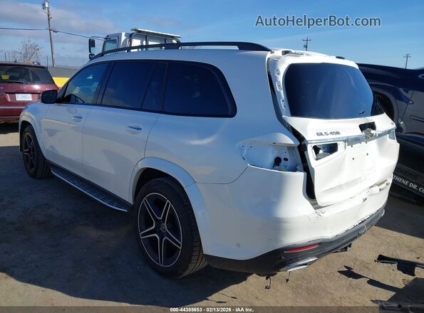 4JGFF5KE8RB100908 2024 MERCEDES-BENZ GLS 450 White Trasero izquierdo