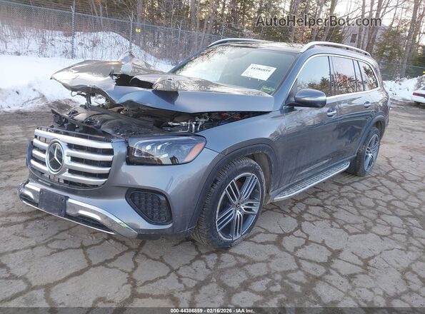 4JGFF5KEXRB101817 2024 MERCEDES-BENZ GLS 450 Gray Vista tres cuartos delantera izquierda