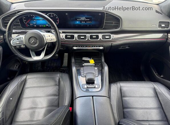4JGFF8GE3MA401918 2021 MERCEDES-BENZ GLS White Instrument cluster view