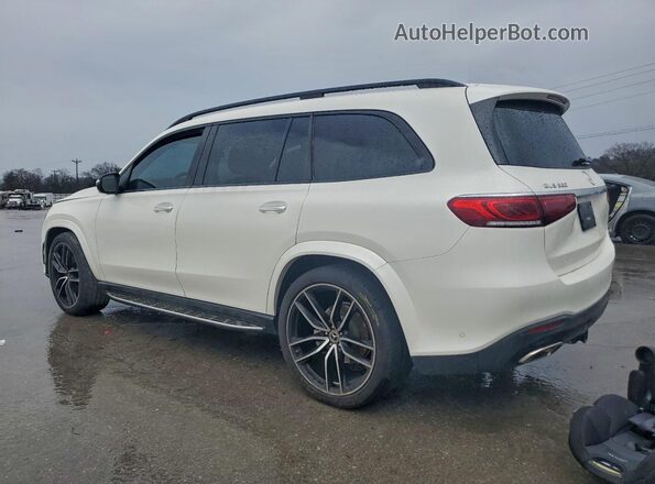 4JGFF8GE9MA486392 2021 MERCEDES-BENZ GLS White Հետևի ձախ