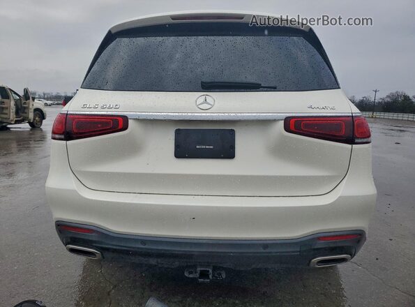 4JGFF8GE9MA486392 2021 MERCEDES-BENZ GLS White Հետևի տեսք