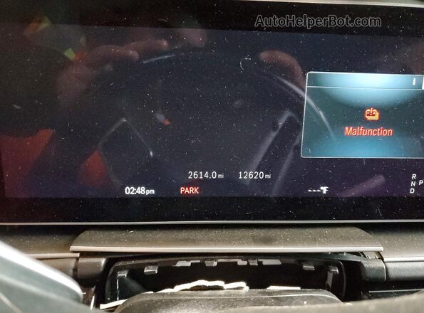 4JGFF8HB4SB345533 2025 MERCEDES-BENZ GLS Gray Widok zestawu wskaźników