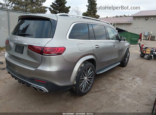 4JGFF8KE2MA360608 2021 MERCEDES-BENZ AMG GLS 63 Champagne Trasero derecho