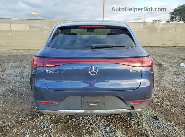 4JGGM1CBXPA004708 2023 MERCEDES-BENZ EQE Blue უკანა ხედი