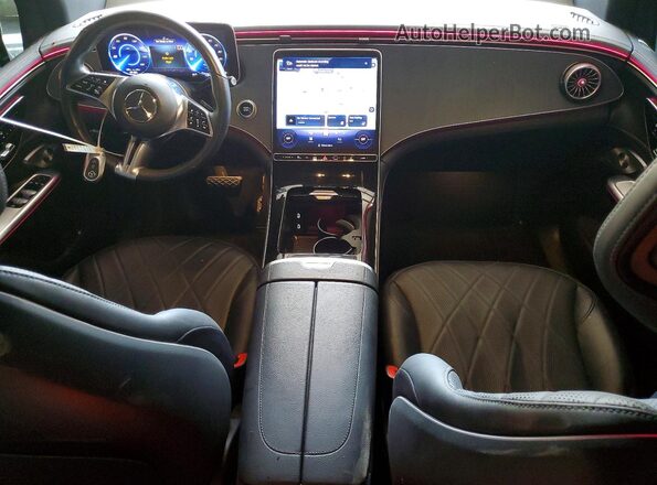 4JGGM2BB4PA015596 2023 MERCEDES-BENZ EQE Charcoal Вид панелі приладів