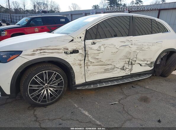 4JGGM2BB7RA058414 2024 MERCEDES-BENZ EQE 350+ SUV White Widok z przodu